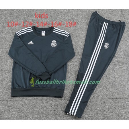 Real Madrid Kinder Sweatshirts Anzüge Schwarz 2018-2019